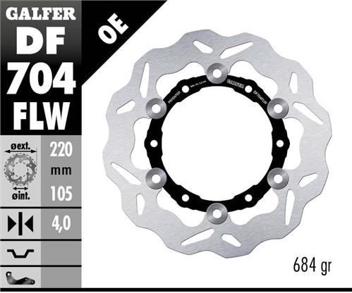 Disco de freno Galfer DF704FLW