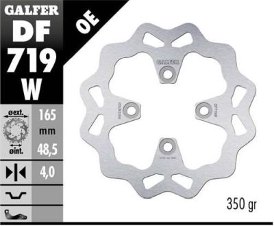 Disco de freno Galfer DF719W