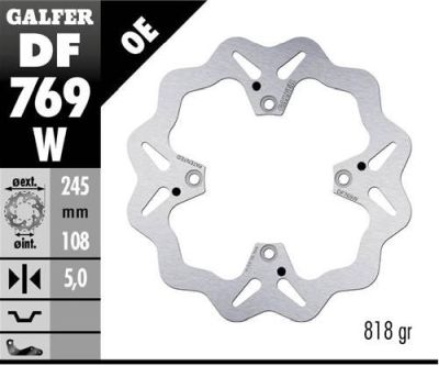 Disco de freno Galfer DF769W