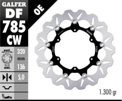 Disco de freno Galfer DF785CW