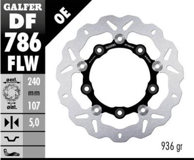 Disco de freno Galfer DF786FLW