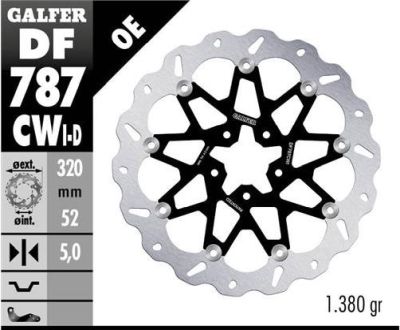 Disco de freno Galfer DF787CWI