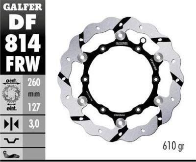 Disco de freno Galfer DF814FRW