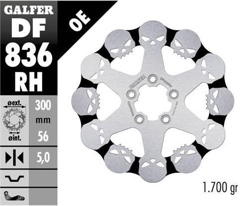 Disco de freno Galfer DF836RH