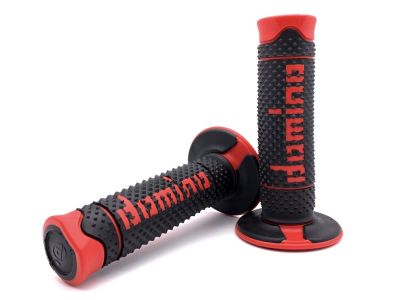 Puños Cross Domino SOFT HAND Negro/Rojo