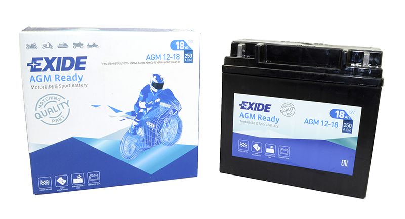 Batería AGM12-18 Exide Sellada