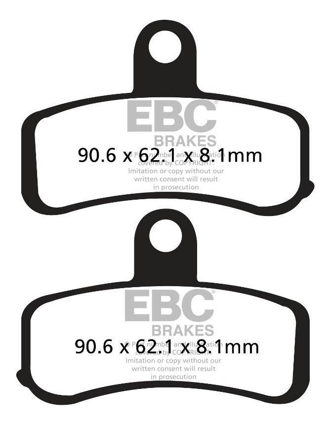 Pastillas de freno EBC FA457V