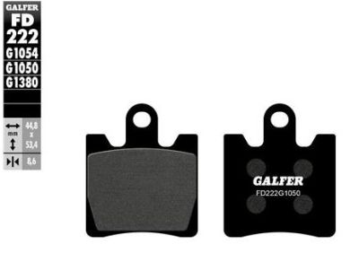 Pastillas de freno Galfer FD222G1050 Compuesto Scooter