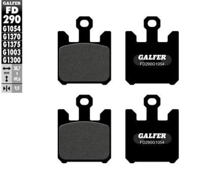 Pastillas de freno Galfer FD290G1054 Compuesto Scooter