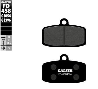 Pastillas de freno Galfer FD458G1054 Compuesto Sinter Off-Road