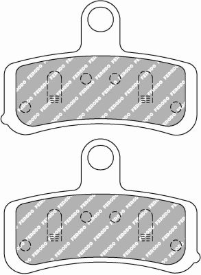 Pastillas de freno Ferodo FDB2250ST Sinter Grip Road