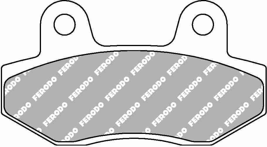 Pastillas de freno Ferodo FDB312EF Honda MBX 80 82/84,NSR 50 S 89/96