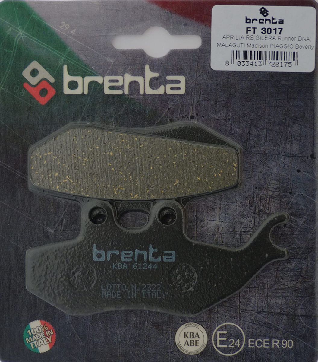 Pastillas de freno BRENTA 3017