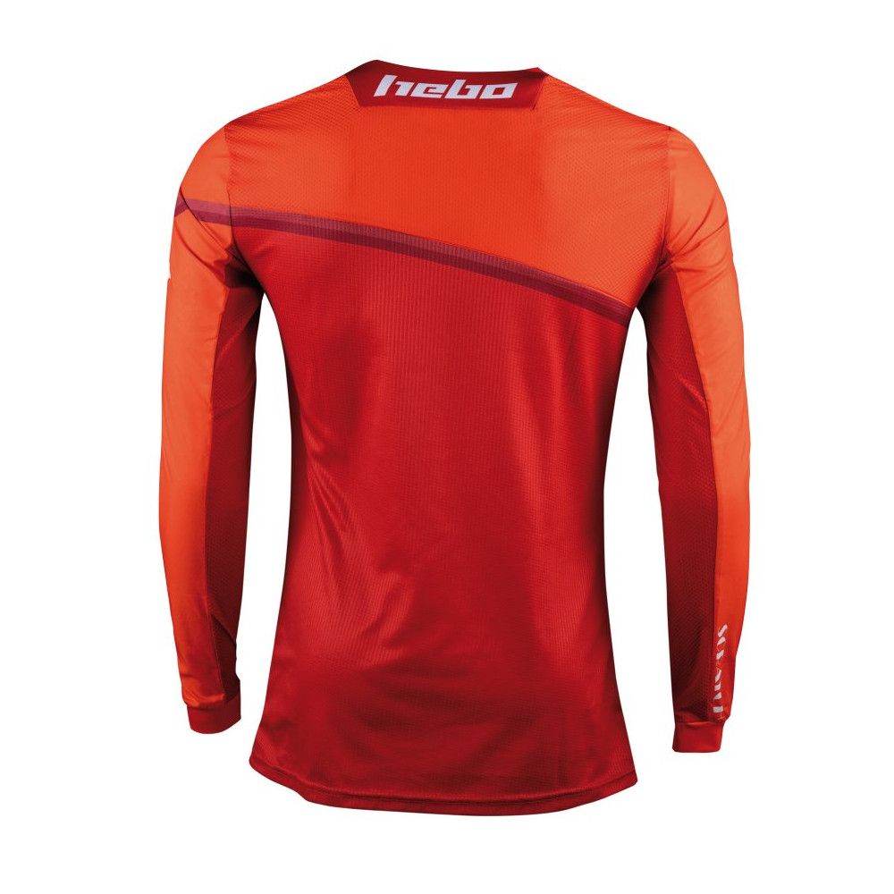 Camiseta HEBO Cross/Enduro MX SCRATCH Roja 2