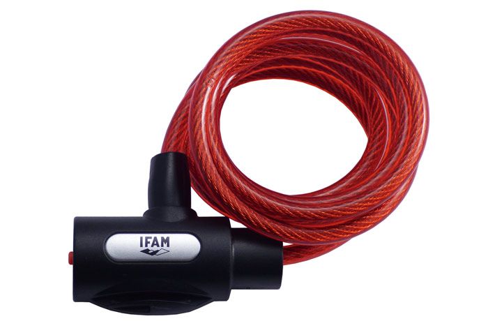 Antirrobo IFAM SPIRAL JUNIOR Cable BICI NEGRO 5