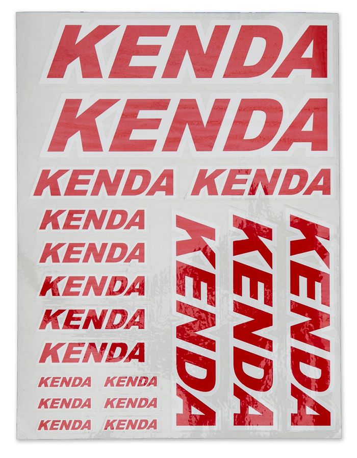 Kit adhesivos Kenda Rojos