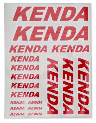 Kit adhesivos Kenda Rojos