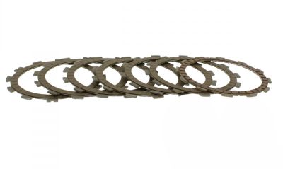 Discos de embrague TRW MCC540X7 compatibles con Hyosung TE Rapier 450, GT 650, GV Aquila y ST 700