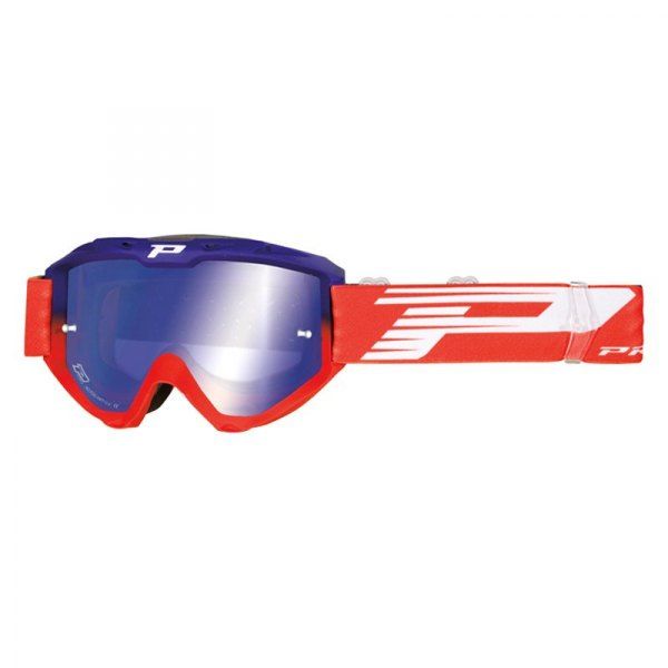 Gafas Cross PROGRIP RIOT Azul/Rojo