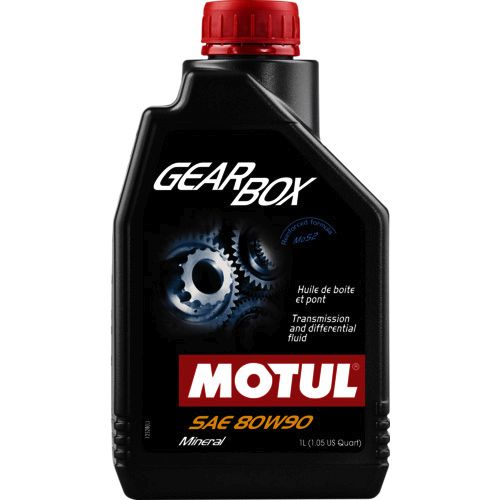 Aceite MOTUL GEARBOX 80W90 para Transmisión 2T y 4T 1L.