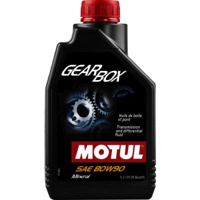 Aceite MOTUL GEARBOX 80W90 para Transmisión 2T y 4T 1L.