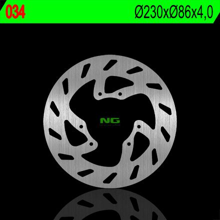 Disco de freno 230 x 86 x 4 NG 034