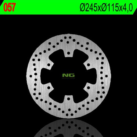 Disco de freno 245 x 115 x 4 NG 057