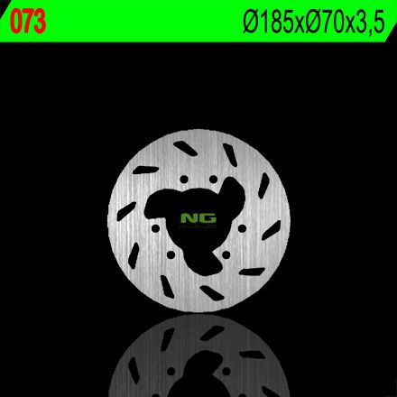 Disco de freno 185 x 70 x 3,5 NG 073
