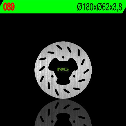 Disco de freno 180 x 62 x 3,8 NG 089
