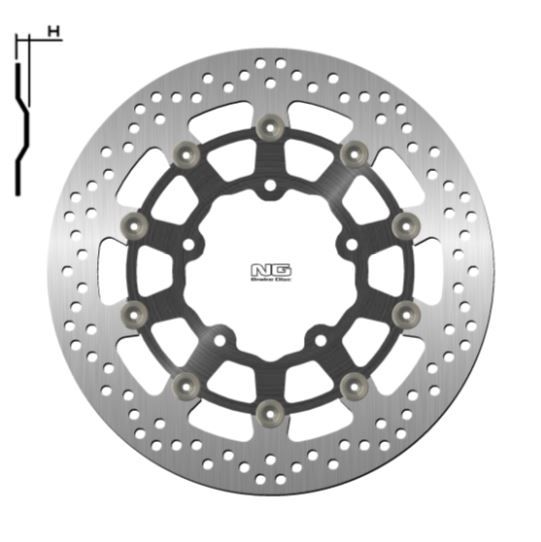 Disco de freno 310 x 100 x 5 NG 1041G