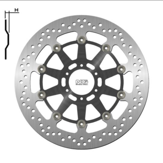 Disco de freno 320 x 64 x 5 NG 1060G