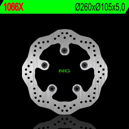 Disco de freno 260 x 105 x 5 NG 1066X