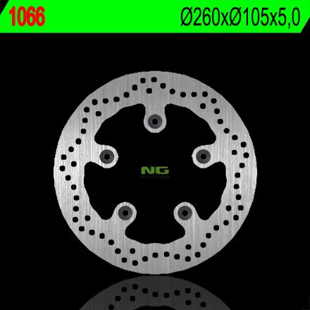Disco de freno 260 x 105 x 5 NG 1066