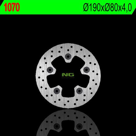 Disco de freno 190 x 80 x 4 NG 1070