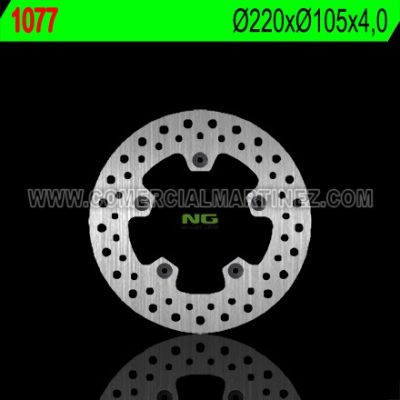Disco de freno 220 x 105 x 4 NG 1077
