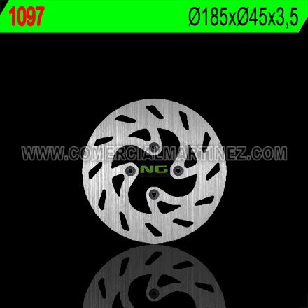 Disco de freno 185 x 45 x 3,5 NG 1097