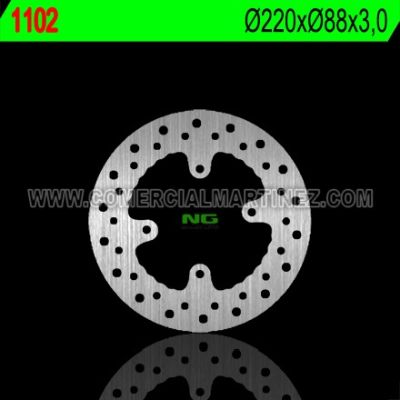 Disco de freno 220 x 88 x 3 NG 1102