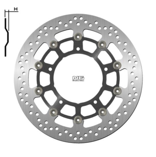 Disco de freno 310 x 121,5 x 5 NG 1104G