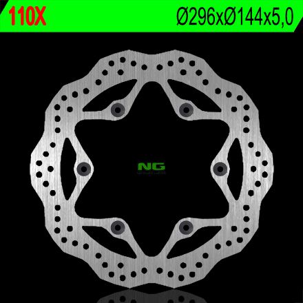 Disco de freno 296 x 144 x 5 NG 110X