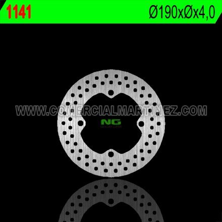 Disco de freno 190 x 0 x 4 NG 1141
