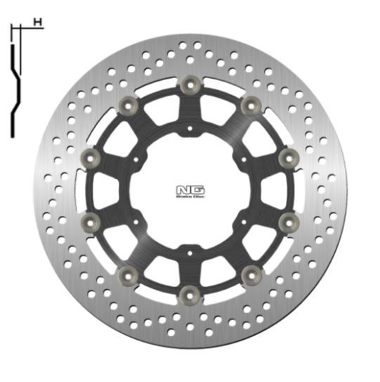 Disco de freno 300 x 105 x 5 NG 1194G