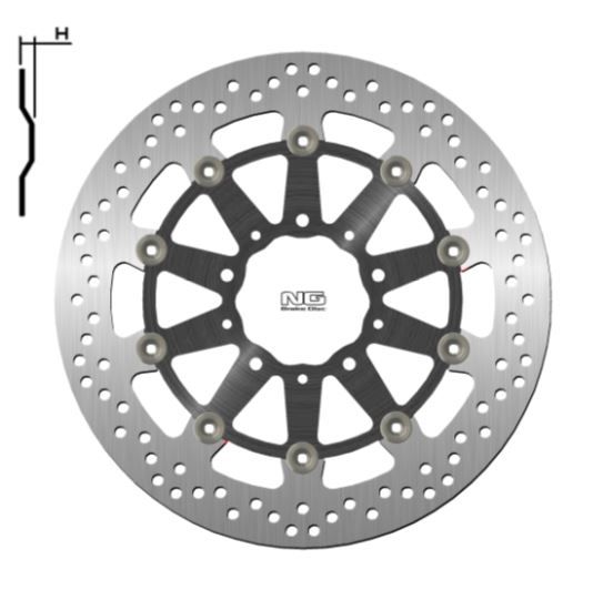 Disco de freno 310 x 80 x 5 NG 1213G