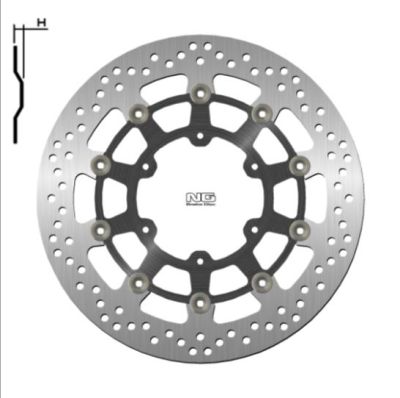 Disco de freno 310 x 102 x 5 NG 1214G