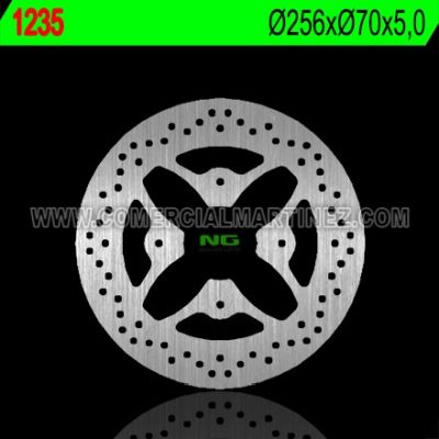 Disco de freno 256 x 70 x 5 NG 1235