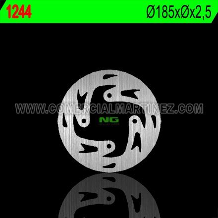 Disco de freno 185 x 0 x 2,5 NG 1244