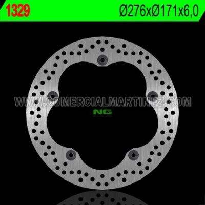 Disco de freno 276 x 171 x 6 NG 1329