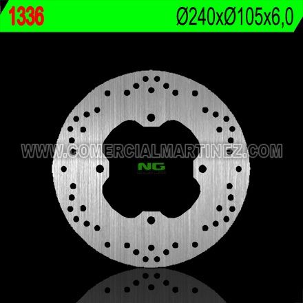 Disco de freno 240 x 105 x 6 NG 1336