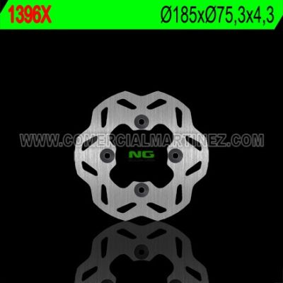 Disco de freno 185 x 75,3 x 4,2 NG 1396X