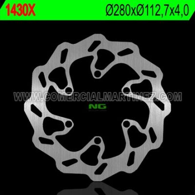 Disco de freno 280 x 112,7 x 4 NG 1430X