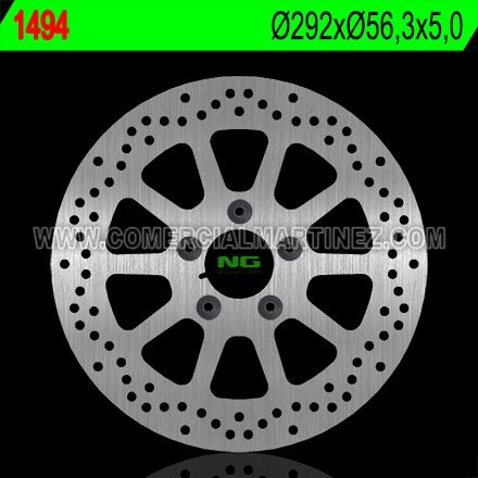 Disco de freno 292 x 56,3 x 5 NG 1494